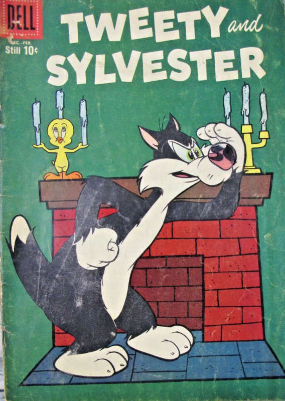 Tweety and Sylvester 1958 #23 Dell Silver Age Comics 10 Cent