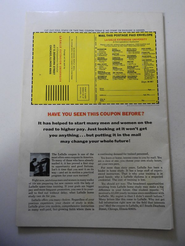 Captain America #168 (1973) VG+ Condition tape pull fc