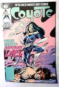 Coyote #10 (1985) Epic Comics 1st Print Comic Book