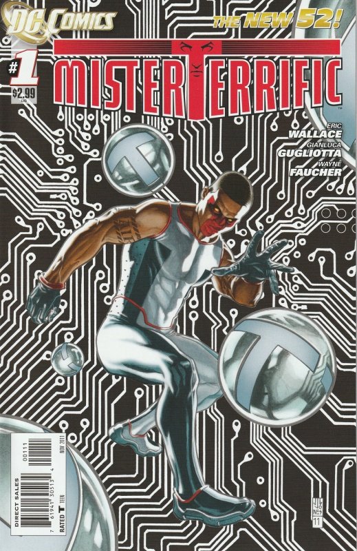 MISTER TERRIFIC # 1 (2011) 1st PRINTING