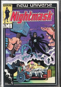 Nightmask #1 Direct Edition (1986) Nightmask