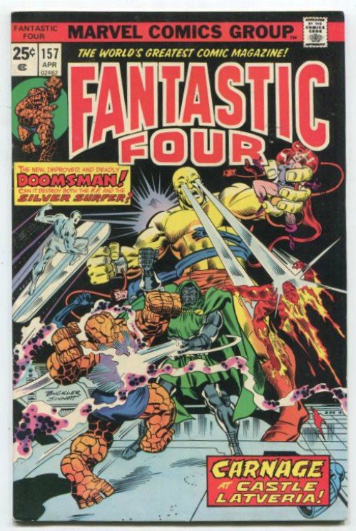 FANTASTIC FOUR #157 (VF) BRONZE AGE MARVEL (BG01)