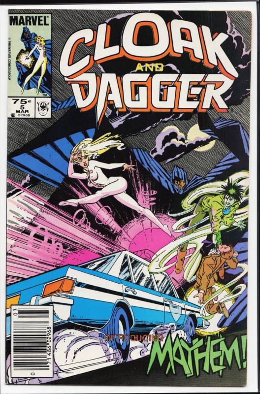 Cloak and Dagger #5 (1986) Cloak and Dagger [Key Issue]