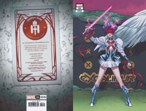 Excalibur #21 Dauterman Connecting Var Gala Marvel Comics Comic Book