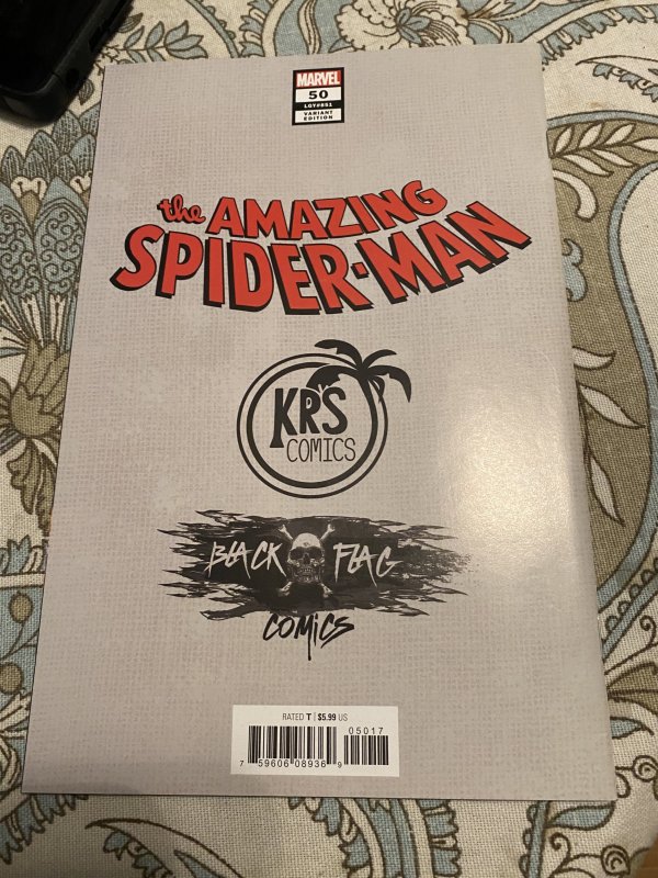 AMAZING SPIDER-MAN #50 MAYHEW SPIDER-GWEN VIRGIN VARIANT ???