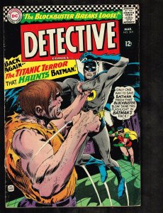 Detective Comics #349 ~ Batman & Robin / Kubert Art / 1966 ~ (4.5) WH 