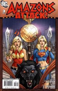 Amazons Attack   #3, NM- (Stock photo)