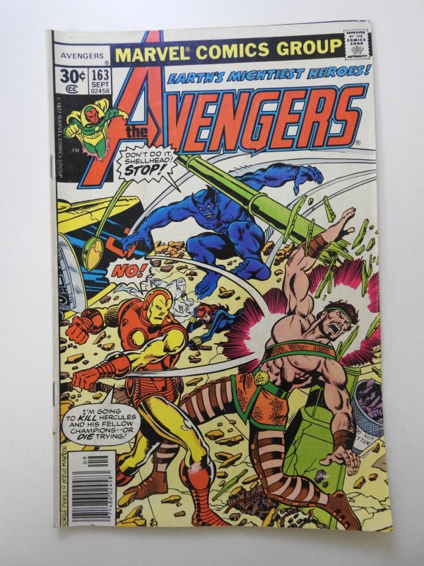 The Avengers #163 (1977) vs The Champions! Sharp VG+ Condition!