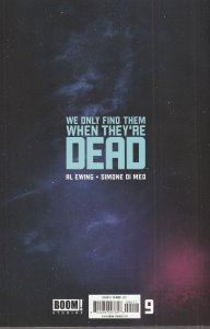 We Only Find Them When They're Dead # 9 Cover A Boom! 2021 [Q9]