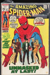 The Amazing Spider-Man #87 (1970) Spider-Man