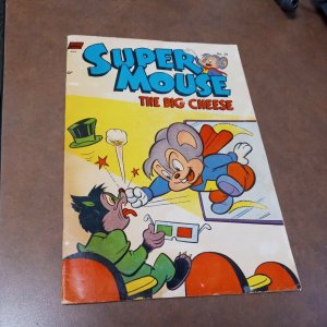 Super Mouse The Big Cheese #30 Standard Comics 1954 Mighty Homage Cover...