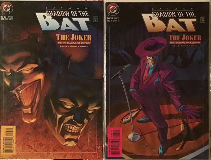 BATMAN:SHADOW OF THE BAT (DC)3 COMPLETE PLUS 2 STAND ALONE STORYLINES!8 BOOK LOT