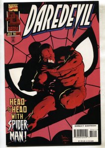 Daredevil #354 Spider-man comic book 1996-MARVEL