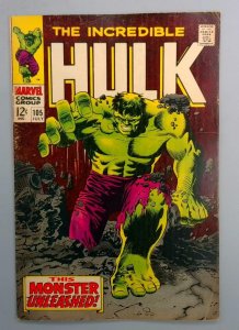 Incredible Hulk #105 VG/FN 1st Missing Link Marvel Comics 1968