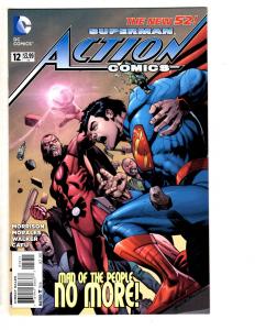 4 Action Comics DC Comic Books # 10 11 12 0 New 52 Superman Grant Morrison LH4