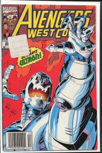 Avengers West Coast #89 (1992) West Coast Avengers / Avengers West Coast