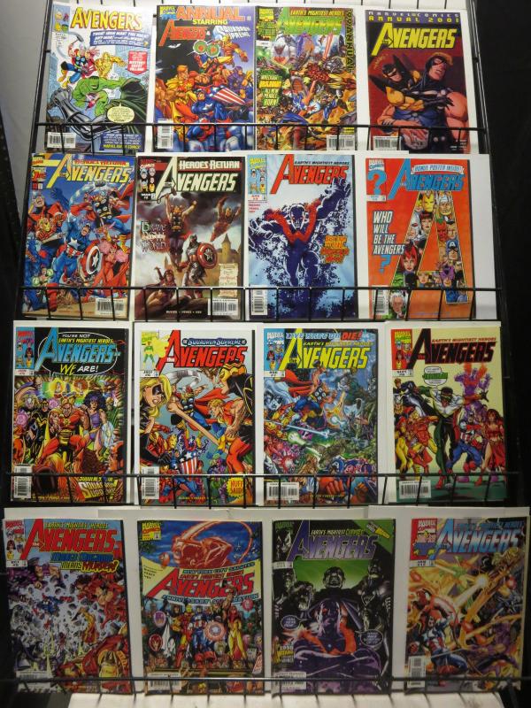 Avengers (Marvel v3 1998-2002) #1-56 Lot of 39Diff Reader's Library Thor Cap ++