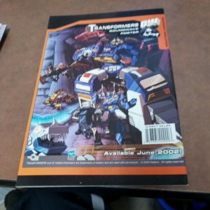 Transformers generation Comics Preview 1 2 Variant 3 2002 Dreamworks Lot Run Set