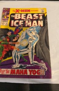 The X-Men #47 (1968)the warlock has 3 faces cover/Fading spot