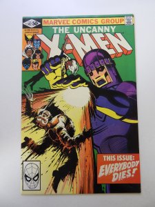 The Uncanny X-Men #142 (1981) FN condition indentions back cover