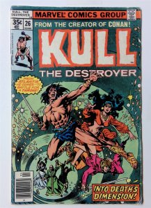 Kull the Destroyer #26 (April 1978, Marvel) 2.0 Good