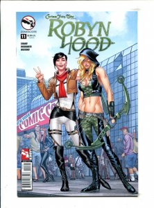 Robyn Hood #11 - Mike S. Miller Cover Art (9.2ob) 2015