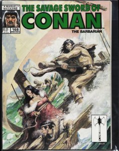 The Savage Sword of Conan #168 (1989) Conan