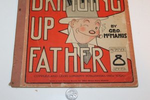 Bringing up Father Platinum Age Comic 1924 #8 8th Series Book Strip collection