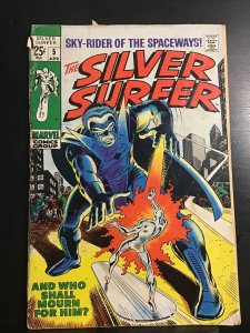 Silver Surfer #5 1969 (GD/VG 3.0)*