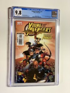 Young avengers 12 CGC 9.8 WP marble 2006