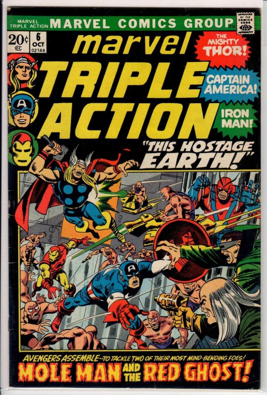 Marvel Triple Action #6 (1972) 6.5 FN+