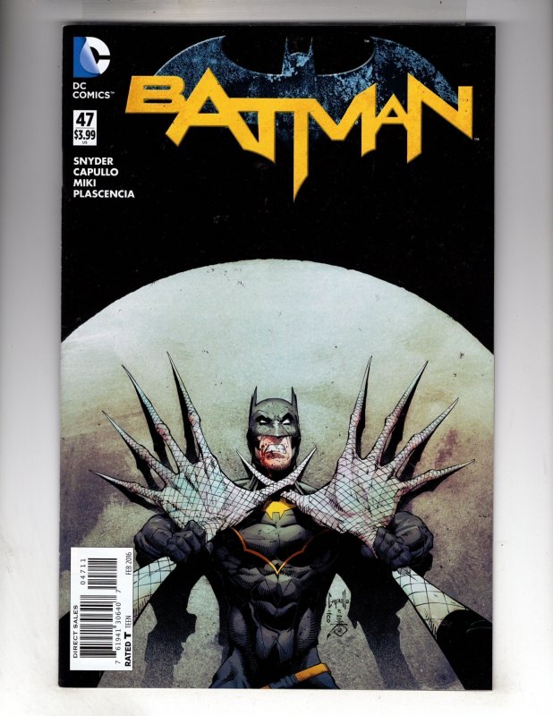 Batman #47  • Volume 2 •  (Feb 2016) Snyder & Capullo [123•BN#1]