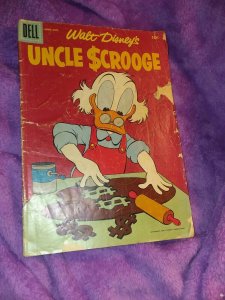 WALT DISNEY'S UNCLE SCROOGE #14 DELL 1956 CARL BARKS lost crown of Genghis Khan!