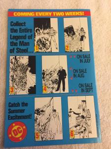 SUPERMAN-MAN OF STEEL # 1 / 1986