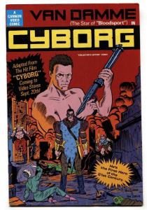 Cyborg The Comic Book #1 1989-Jean Claude Van Damme VF