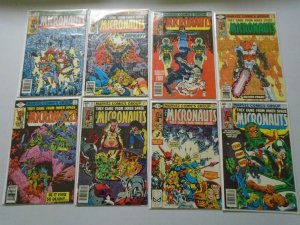 Micronauts Comic Lot From: #1-22 + Annual #1 20 Diff Books Avg 8.0 VF (1979-80)