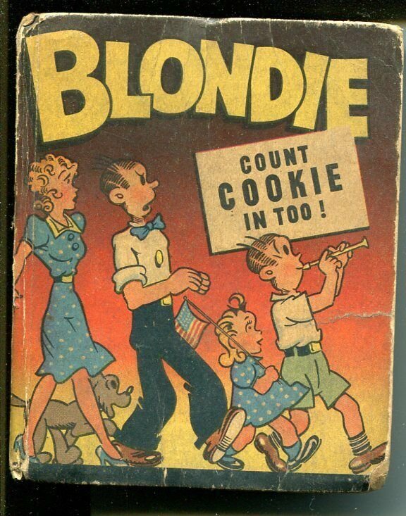 Blondie- Big Little Book-#1430-1947-Count Cookie In Too!-Chic Young-FR/G