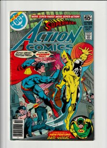 Action Comics #488 DC 1978 FN 6.0 Garcia Lopez cover. Microwave Man.