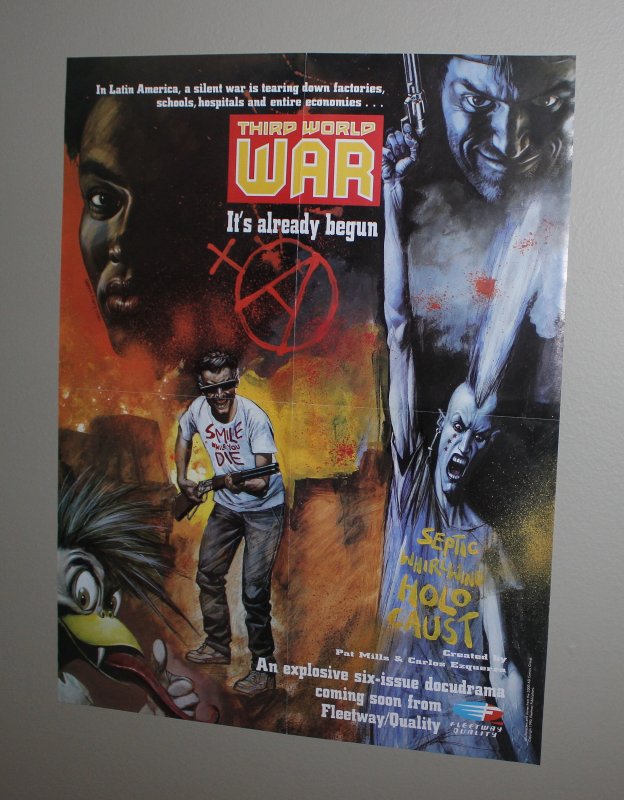 Fleetway/Quality Promo Poster / Third World War / 1990