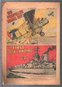 Hotspur #495 4/12/1969-D.C. Thompson-tabloid format-comic thrills-VG