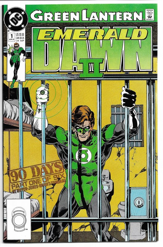 Green Lantern: Emerald Dawn II #1 (1991) VF