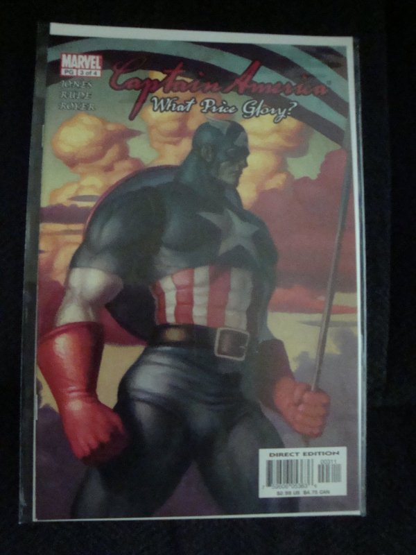 Captain America: What Price Glory #3 Steve Rude Art