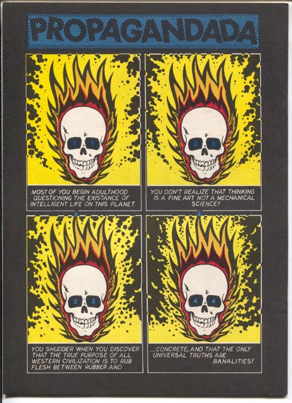 Flaming Baloney #X 1976-1st issue-pre American Splendor-Pekar-Dumm-NM