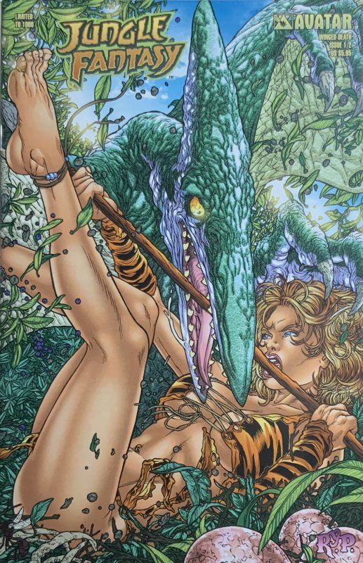 Jungle Fantasy #½ (2002) Nearly complete. A-E G-I Lot of 8