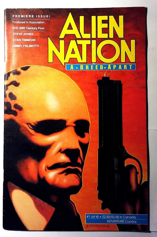 Alien Nation A Breed Apart #1 (1990) Adventure Publications 1st Print Comic Book
