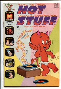 Hot Stuff #108 1972- Harvey Comics- Turntable Record Player cover