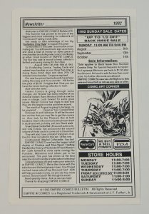 Empire Comics Bulletin #79 - 1992 - Star Trek Captain Kirk Morbius 