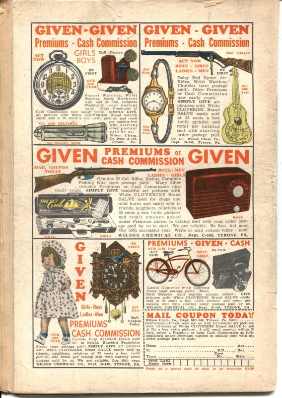 Man #10  1950 - Marvel  -G/VG - Comic Book