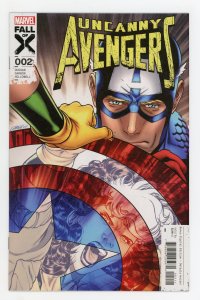 Uncanny Avengers #2 (2023 v4) Gerry Duggan Black Widow Captain America NM