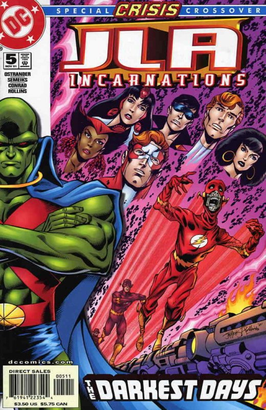 JLA: Incarnations #5 VF/NM; DC | save on shipping - details inside